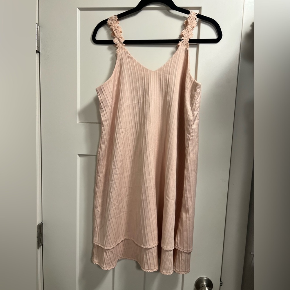 NWOT Shien sundress w/lace straps